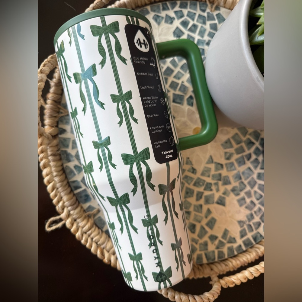 Hydrojug TIED WITH JOY 40oz Traveler Tumbler